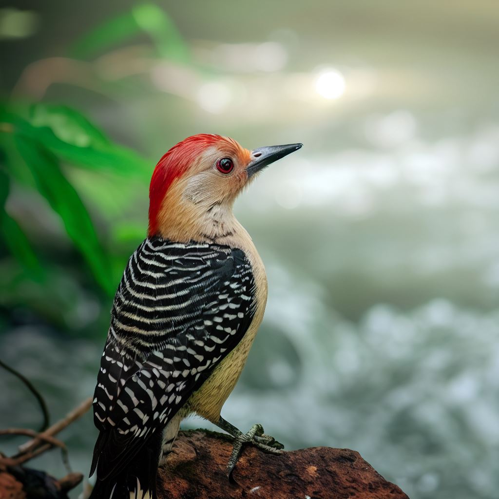 Red-crowned Woodpecker (Melanerpes rubricapillus)