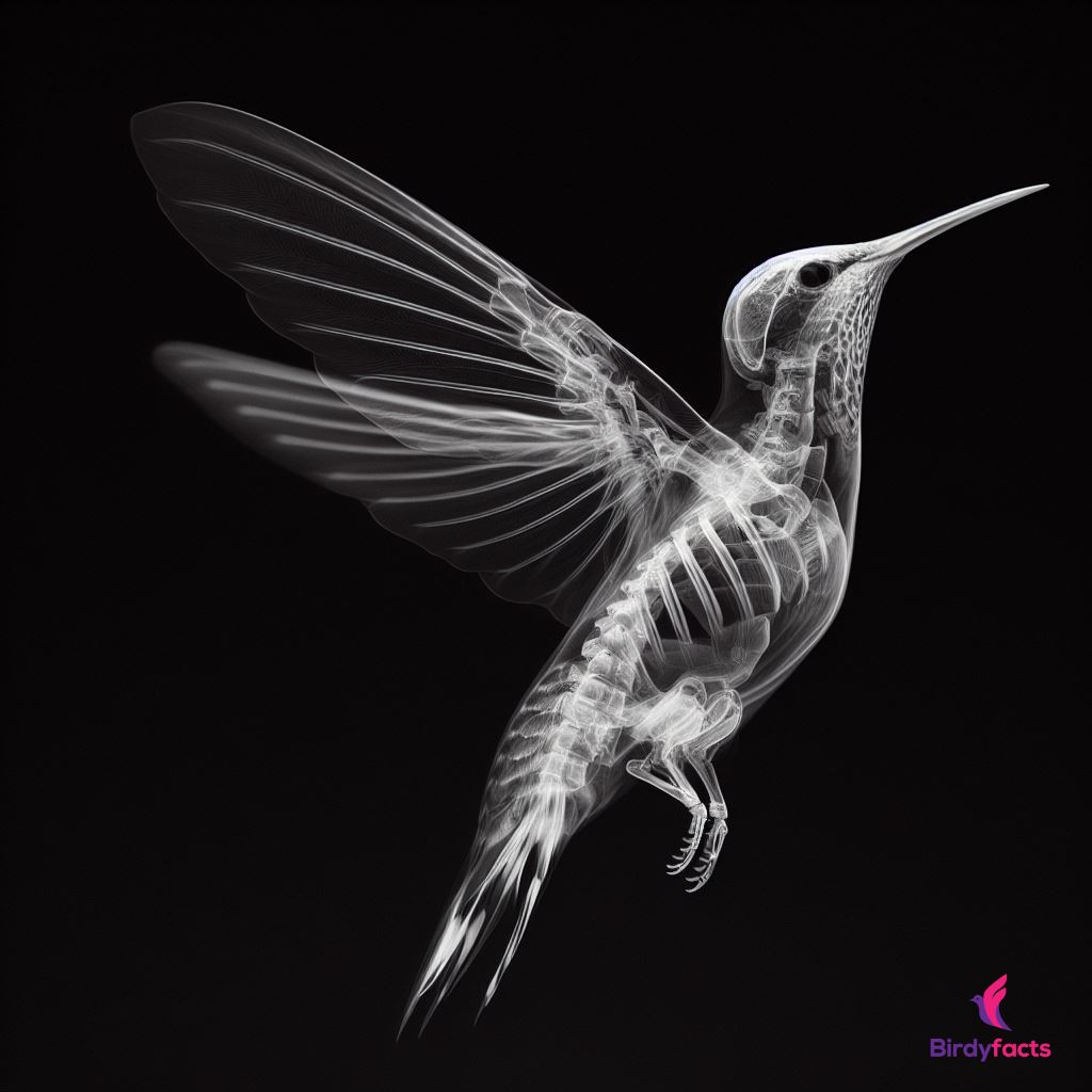 Hummingbird skeleton 